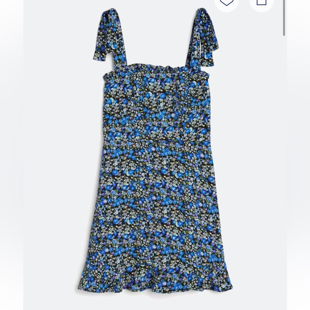 Blue Floral Dress